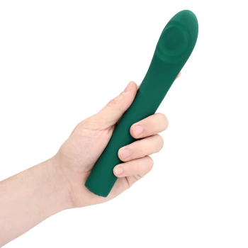Wibrator punktu G z falą pulsacyjną, z mega silną stymulacją, 22,4 cm, Ø max 4 cm, silikon medyczny