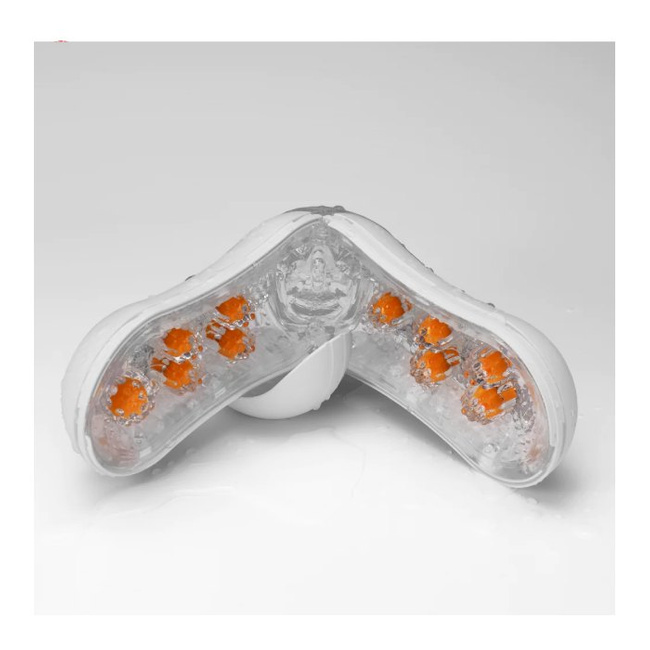 WYCOFANE ZE SPRZEDAŻY Masturbator Orange Crash TENGA Flip