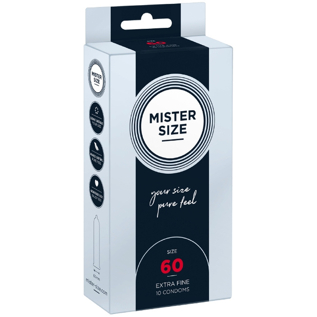 Prezerwatywy MISTER SIZE rozmiar 60 mm 10 szt.