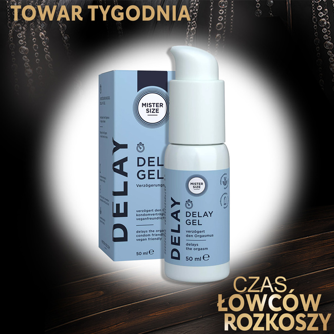 Żel opóźniający wytrysk i wspomagający erekcję, z olejkiem goździkowym, z efektem chłodzącym, 50 ml