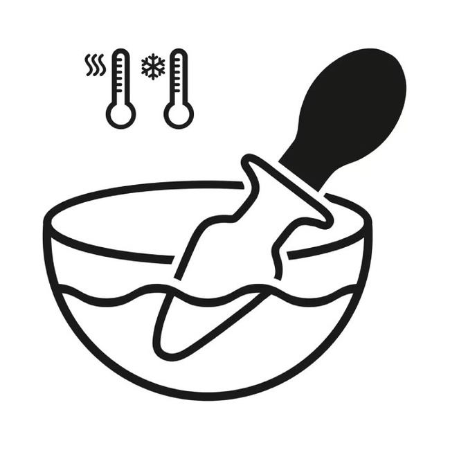 Dwukońcówkowy wibrujący korek analny butt plug szklano-silikonowy