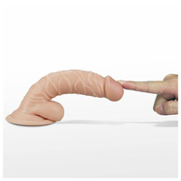 Realistyczne dildo anatomiczne z przyssawką jak penis19 cm 