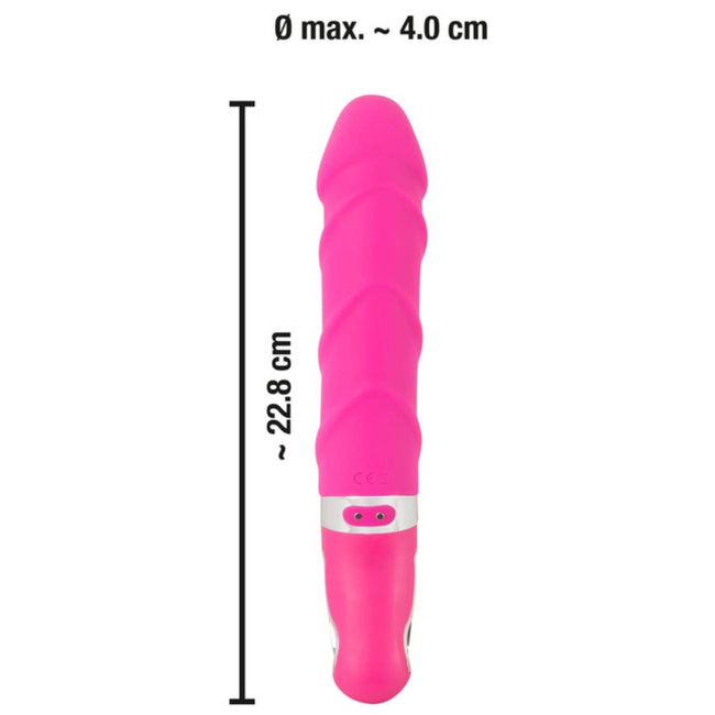 Ogrzewany do 45°C silikonowy wibrator