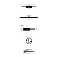 Zestaw krępowane kajdanki bondage BDSM