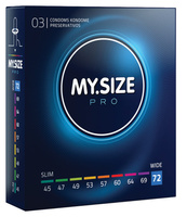 Prezerwatywy Kondomy My.Size Pro rozmiar 72 3 szt