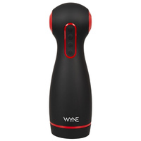 Masturbator dwusilnikowy ze sterowaną siłą nacisku na penisa, funkcją ssania i rozkosznymi kobiecymi jękami i WYNE 6