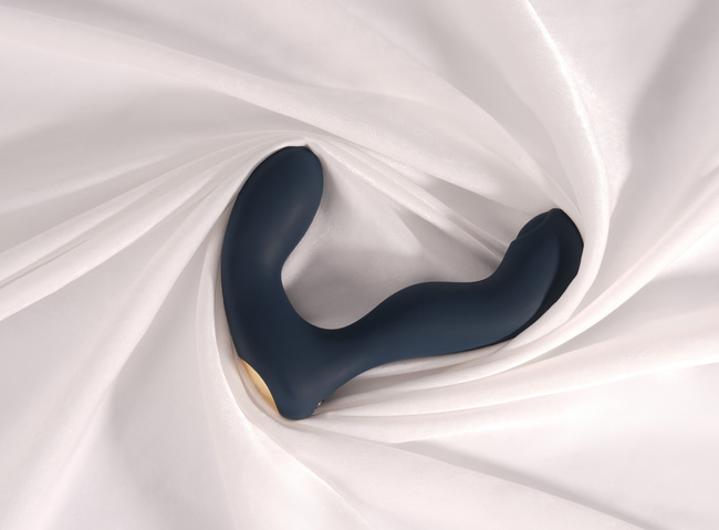 Masażer prostaty i krocza z wibracjami i pulsacją IKER NEO sterowany aplikacjami na smartfon cyberseks