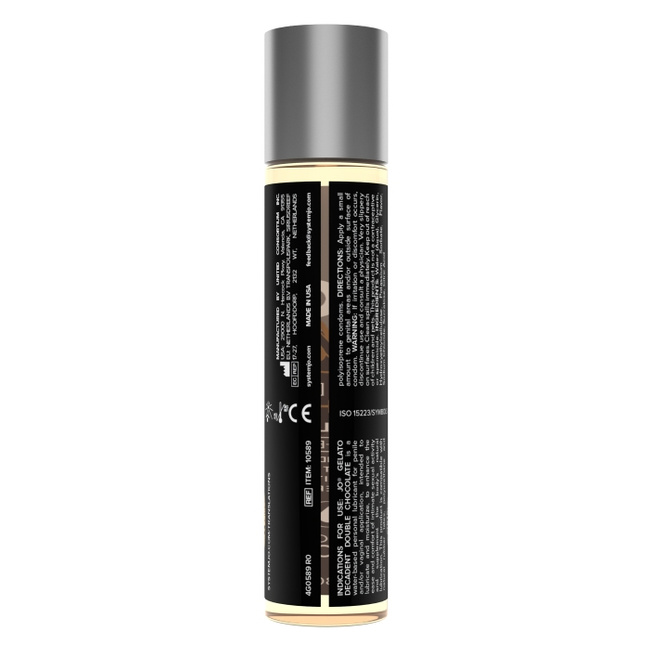 Lubrykant wodny do seksu oralnego waginalnego i analnego żel Gelato lody o smaku podwójnie czekoladowym 30 ml