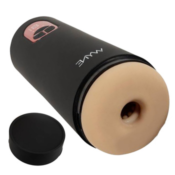 Masturbator dwusilnikowy z super silnymi funkcjami ssania i wibracjami WYNE 7