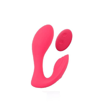 Uśmiechnięty spacerowy, domajtkowy flaming do cipki i łechtaczki na pilota