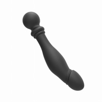 Silikonowe dildo z kulką do analu i punktu G