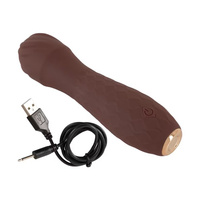 Hazel 01 wibrator do torebki z falowaną główką 10 trybów wibracji