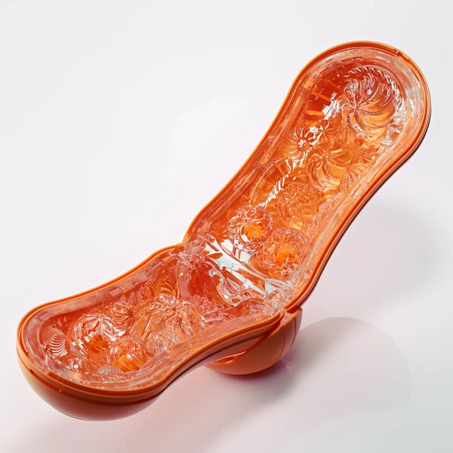 Masturbator pomarańczowy TENGA Flip