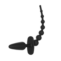 Dildo analne z ogonem z kulek