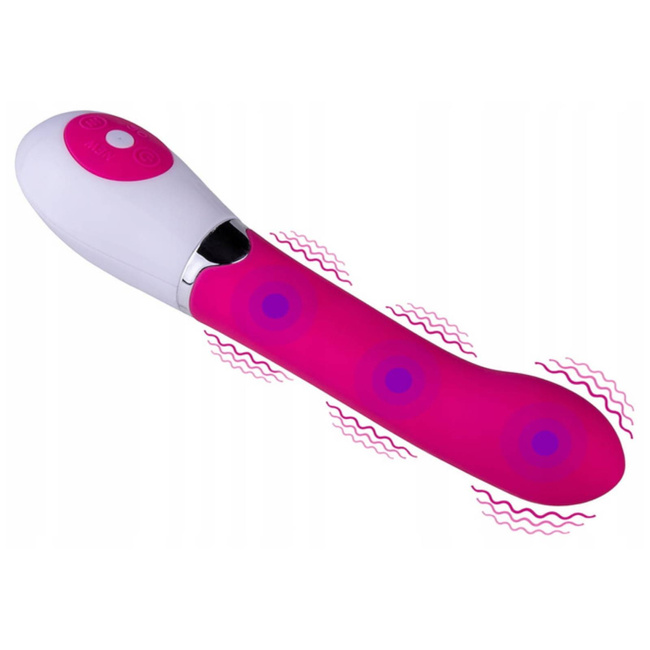 Mega potężny, wąski wibrator z trzema silniczkami