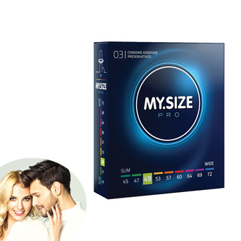 Prezerwatywy kondomy My.Size Pro rozmiar 49 3 szt