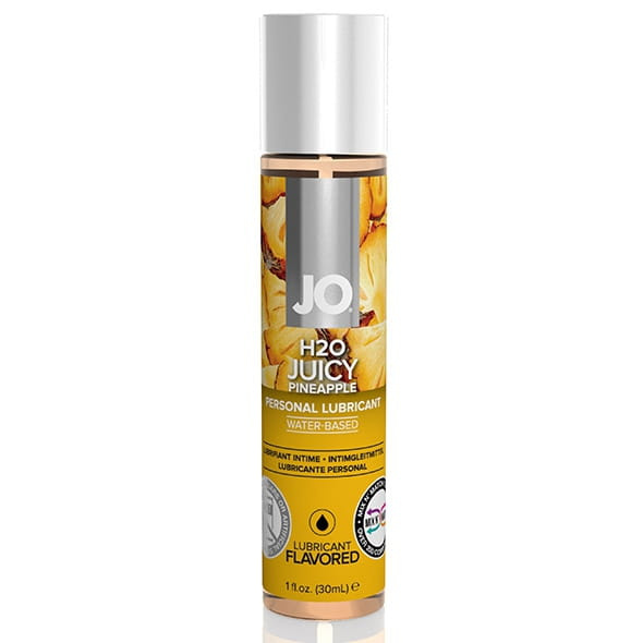 Profesjonalny lubrykant na bazie wody o smaku ananasowym System JO H2O - Juicy Pineapple 30 ml