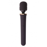 Silny Alejandro - wand-masażer łechtaczki i całego ciała, silne wibracje, duża różdżka, 33 cm, silikon medyczny