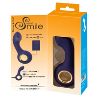 Uśmiechnięty wibrujący wytrych do punktu G i punktu P 13,7 cm