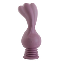 Wibrujący mocarz – ultrasilny wibrator do punktu G, z przyssawką, 23,5 cm