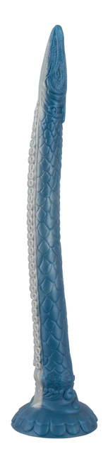 Uramoros – wąż wiecznej ekstazy. Fantasy dildo jak długi, gibki wąż. Silna przyssawka. Dł. 46 cm, wkładane 42 cm, Ø 5,2 cm