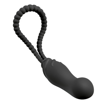Doskonałe dopasowanie – strapon bez pasków z dającą się kształtować pętlą, dildo 11 cm, Ø max 3,2 cm