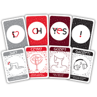 Karciana gra erotyczna dla par OH YES! RED seks randka prezent