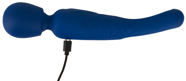 2w1 Dwustronna różdżka radości – różdżka wand i wibrator z języczkiem do punktu G i wnętrza pochwy