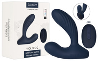 Masażer prostaty klasy PREMIUM, interaktywny, sterowany aplikacją, solo i cyberseks na kamerkach, 15 cm