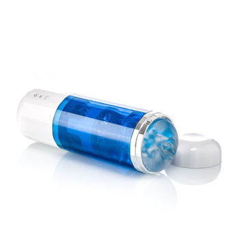 Wibrujący masturbator rotacyjny 2w1