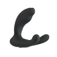 Wibrujący stymulator o podwójnej funkcji DLA NIEJ wibrator punktu G i DLA NIEGO masażer prostaty 