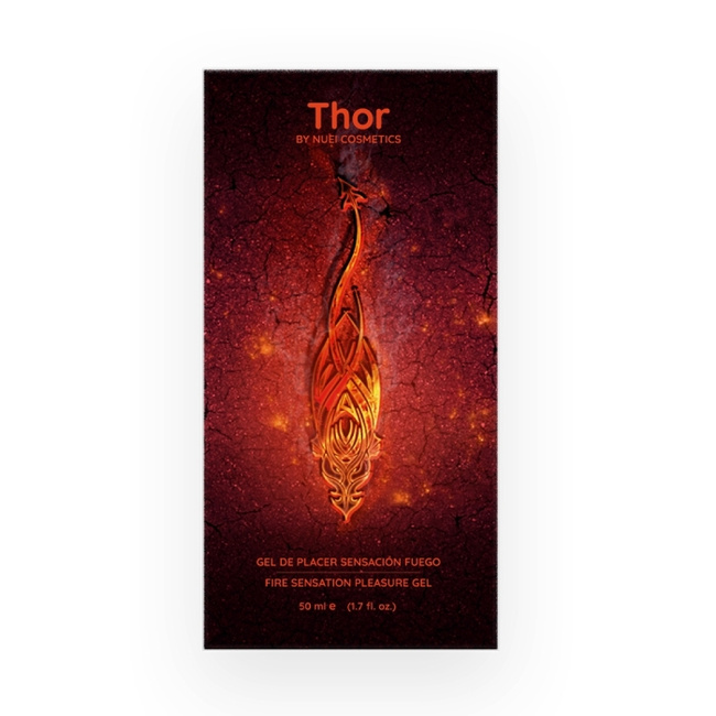 Ognisty żel magiczny THOR supermoc, wzmacnianie rozkoszy i szybszy orgazm kobiety, więcej przyjemności i lepsza erekcja mężczyzny, super skuteczność, efekt rozgrzewania, bez cukru, bez glutenu, 100% wegański, 50 ml