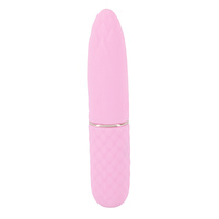 Liliowy prosty mini wibrator do kosmetyczki, do waginy i anusa, super silne wibracje, 10,5 cm, Cuties 5 generacji