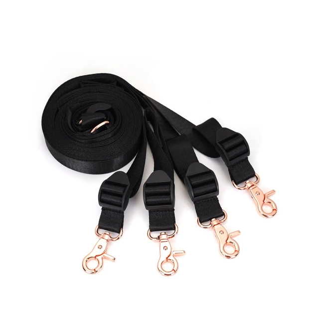 System pasów do unieruchamiania na materacu LIEBE SEELE soft bondage 
