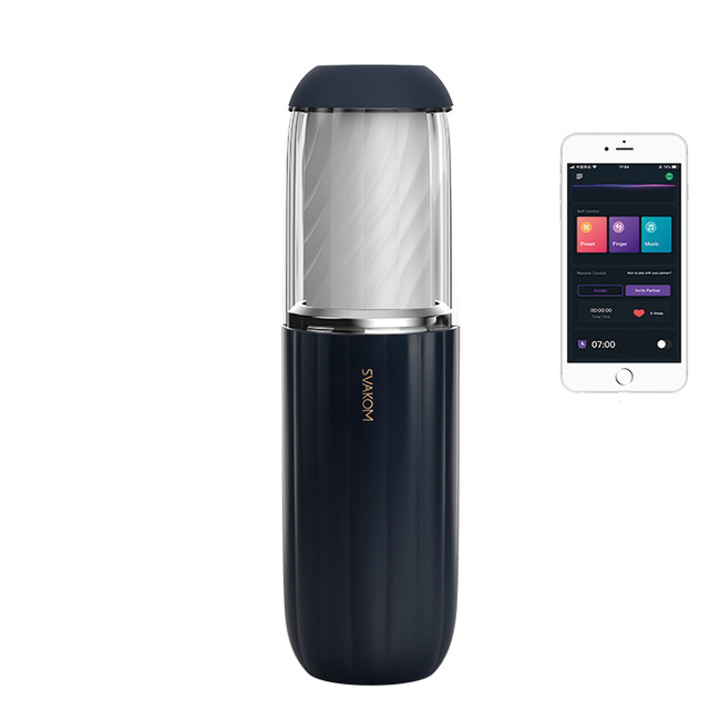 Alex Neo 2 Lekki kompaktowy masturbator posuwisty do seksu przez Internet sterowany smartfonem