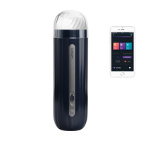 Masturbator posuwisty z funkcją grzania HANNES NEO sterowany smartfonem