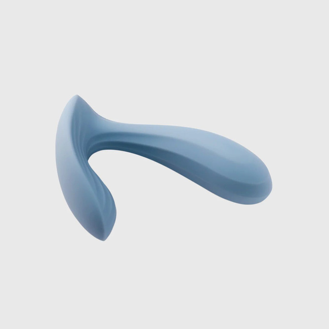 Wibrator spacerowy do punktu G i łechtaczki, sterowany smartfonem, na aplikację, 2 silniki, elastyczny, 10,5 cm / wkładane 9,2 cm, dildo Ø 3 cm, wodoodporny, płynny silikon