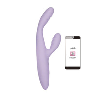 Wibrator CICI+2 z króliczkiem do łechtaczki sterowany aplikacją smartfonem 17,5 cm