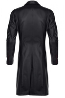 Płaszcz męski z ekoskóry