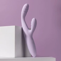 Wibrator CICI+2 z króliczkiem do łechtaczki sterowany aplikacją smartfonem 17,5 cm