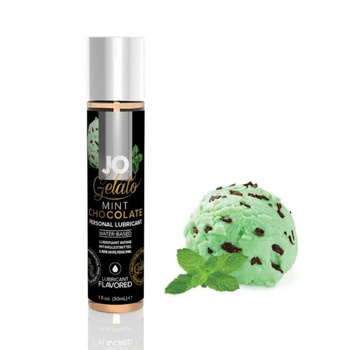 Lubrykant wodny do seksu oralnego waginalnego i analnego żel Gelato o smaku lodów czekoladowo-miętowych 30 ml