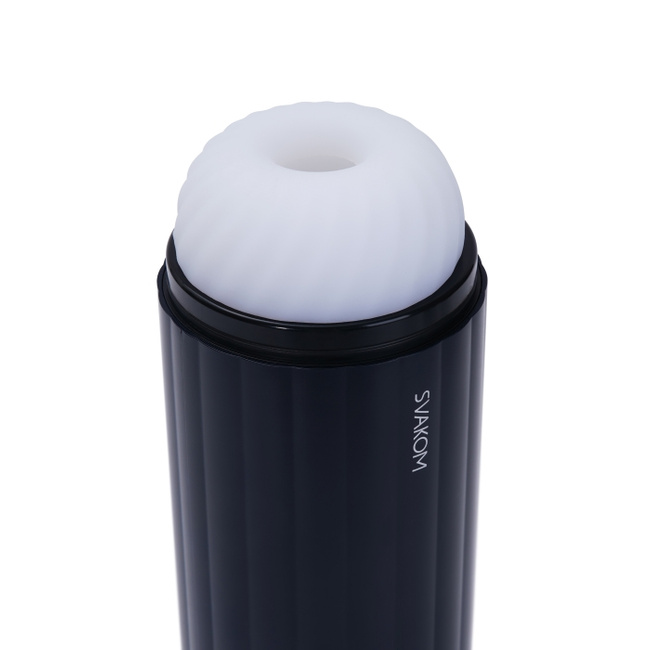 Ssąco–wibrujący masturbator sterowany smartfonem drugiej generacji SAM NEO 2 Pro z funkcja grzania