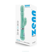 Rotujący i posuwisty silny wibrator z króliczkiem- języczkiem o bardzo silnym drganiu ZENN