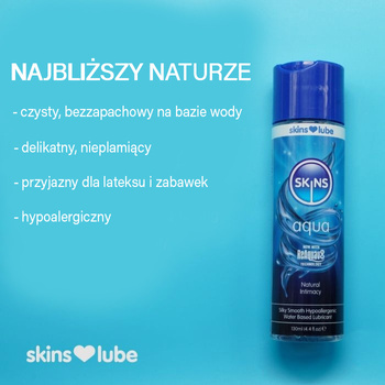 Przejrzysty, bezwonny, delikatny i nieplamiący żel wodny, 130 ml