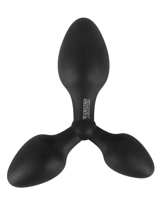 3w1 zestaw – 3 połączone korki analne Ø2,9 cm, Ø 3,4 cm i Ø 3,9 cm, bardzo elastyczne, silikon