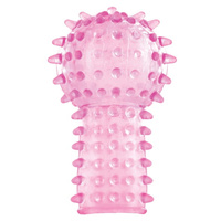 Maczuga – różowa nakładka stymulująca na palec