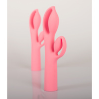 Królik Alicji – bajeczny elastyczny wibrator z królikiem do łechtaczki, 25 cm I wkładane 13,3 cm, silikon, IPX7