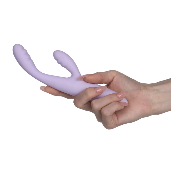 Wibrator CICI+2 z króliczkiem do łechtaczki sterowany aplikacją smartfonem 17,5 cm