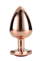 Błyskotliwy korek analny Złoty L