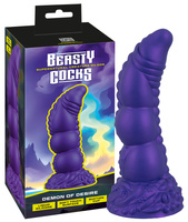 Lustarth – demon pożądania. Fantasy dildo z silną przyssawką. Długość 22,5 cm, wkładane 18,5 cm, Ø 6,3 cm.